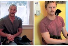 When A Group Of Reluctant Men Were Forced To Hold Kittens For The First Time, Hilarity Ensued